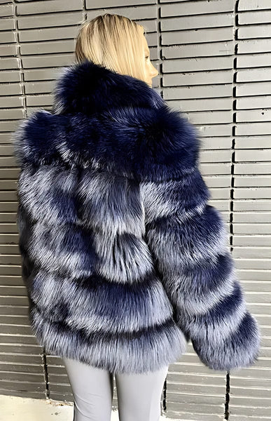 Blue hot sale fox jacket