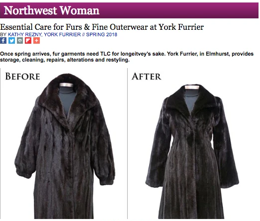 Northwest Quarterly:  Essential Care for Furs & Fine Outerwear at York Furrier
