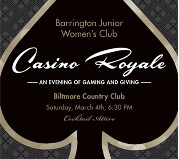 Barrington Junior Women's Club presents 'Casino Royale'