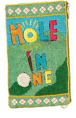 York Furrier Handbag Hole In One Cell Phone Bag Designed By Mary Frances