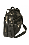 York Furrier Briefcase Black Leather Briefcase By Aston: American Made Superior Quality