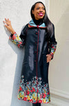York Furrier Rainwear S / Floral Floral Rainwear Reversible Walking Coat