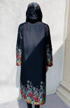 York Furrier Rainwear Floral Rainwear Reversible Walking Coat