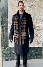 York Furrier Fabric 42 / Black Men's Black Cashmere Coat