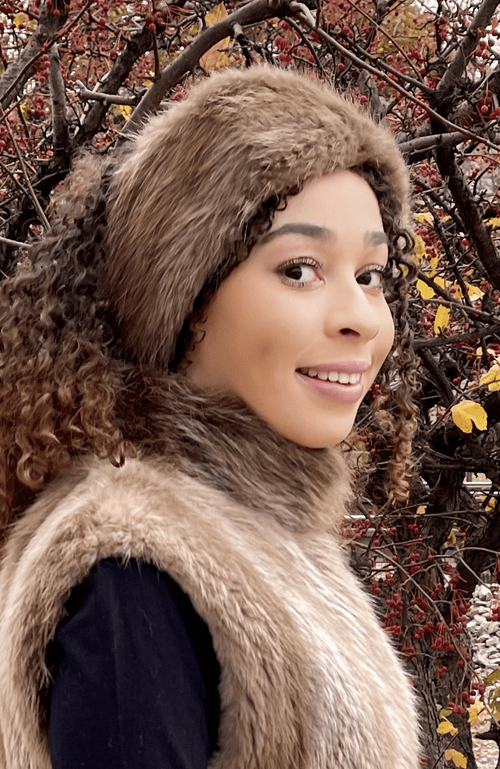 York Furrier Headband Natural Blond Beaver Headband