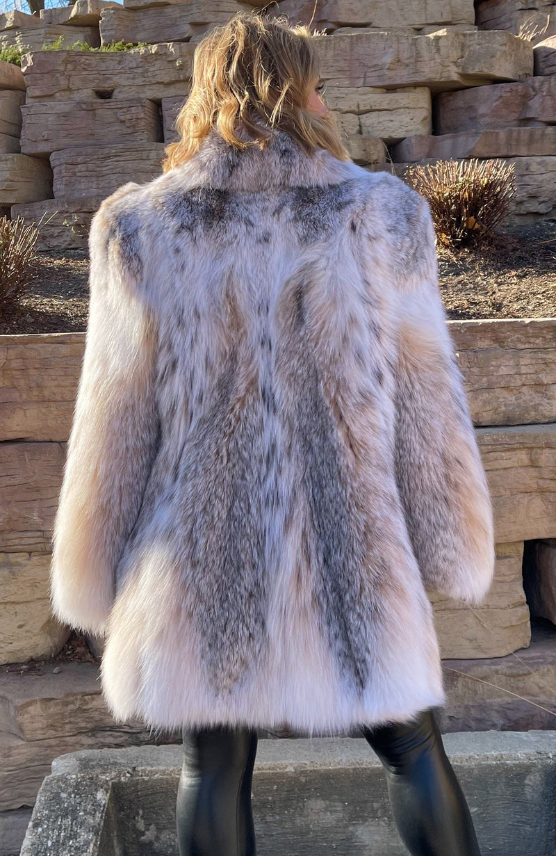 York Furrier Lynx Special order / Natural Natural Canadian Lynx Short Coat