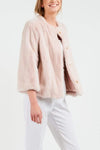 York Furrier Mink M / Rose Rose Champagne Mink Jacket